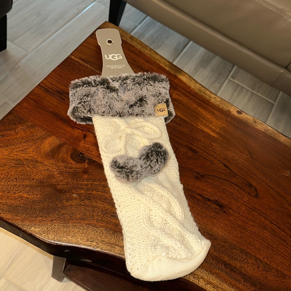 Ugg wine bottle holder